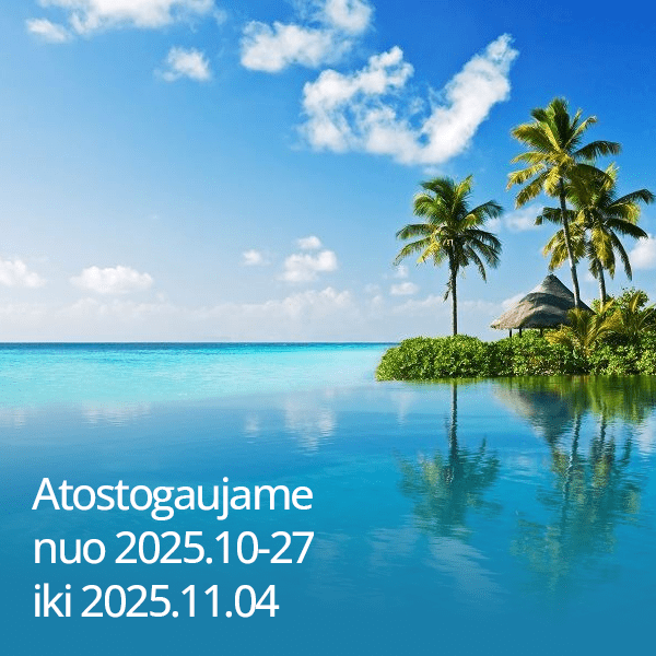 Atostogaujame