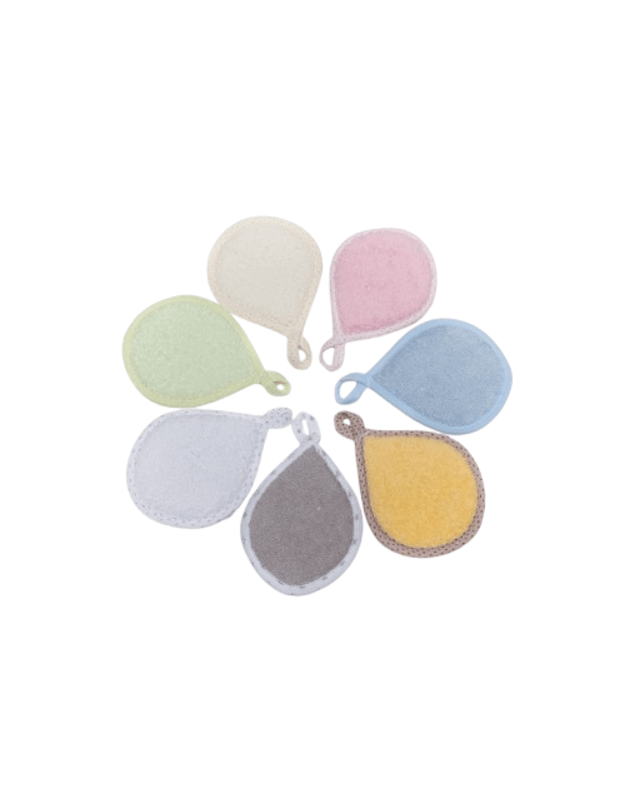 Spalvotos kempinėlės naujagimiams.