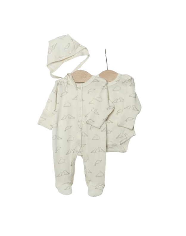 Smėlinukas- siaustinukas "Kerry", merino vilna, išvirkščios siūlės. 50, 56cm. 1