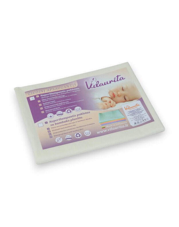 Neperšlampantis paklotas. 50x75cm.