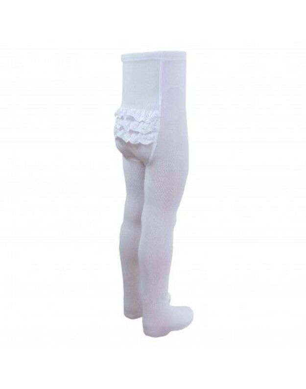 Medvilninės pėdkelnytės puoštos. 62, 68cm