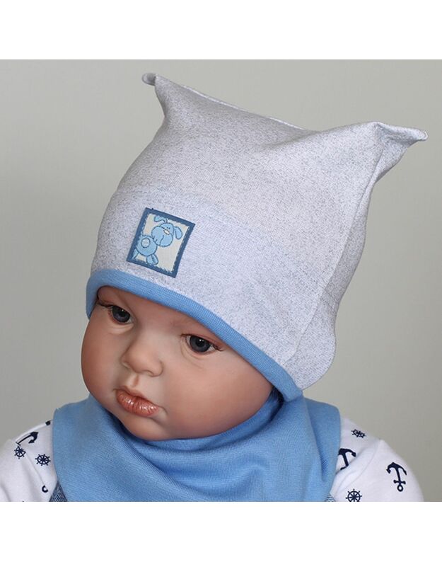 Vienguba, medvilninė kepurytė.  40, 44, 48, 52cm