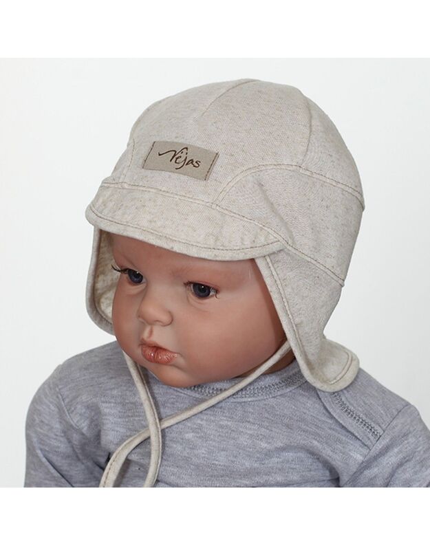 Kepurytė, linas. 48, 52cm.